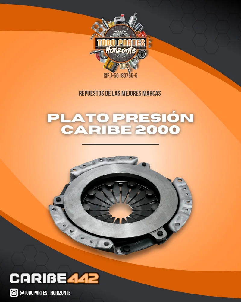 Repuesto PLATO PRESION CLUTCH CARIBE G200 original