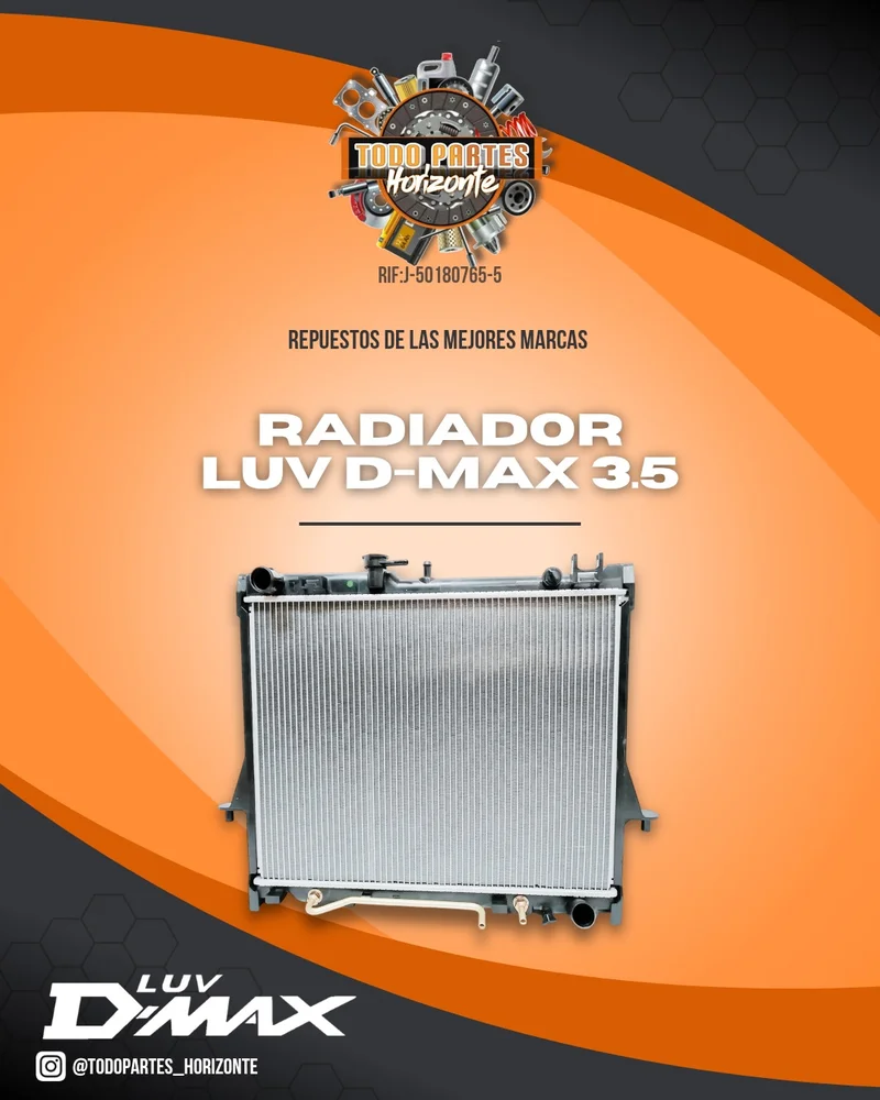 Fotografía de repuesto Radiador Luv Dmax 3.5 original - Todo Partes Horizonte