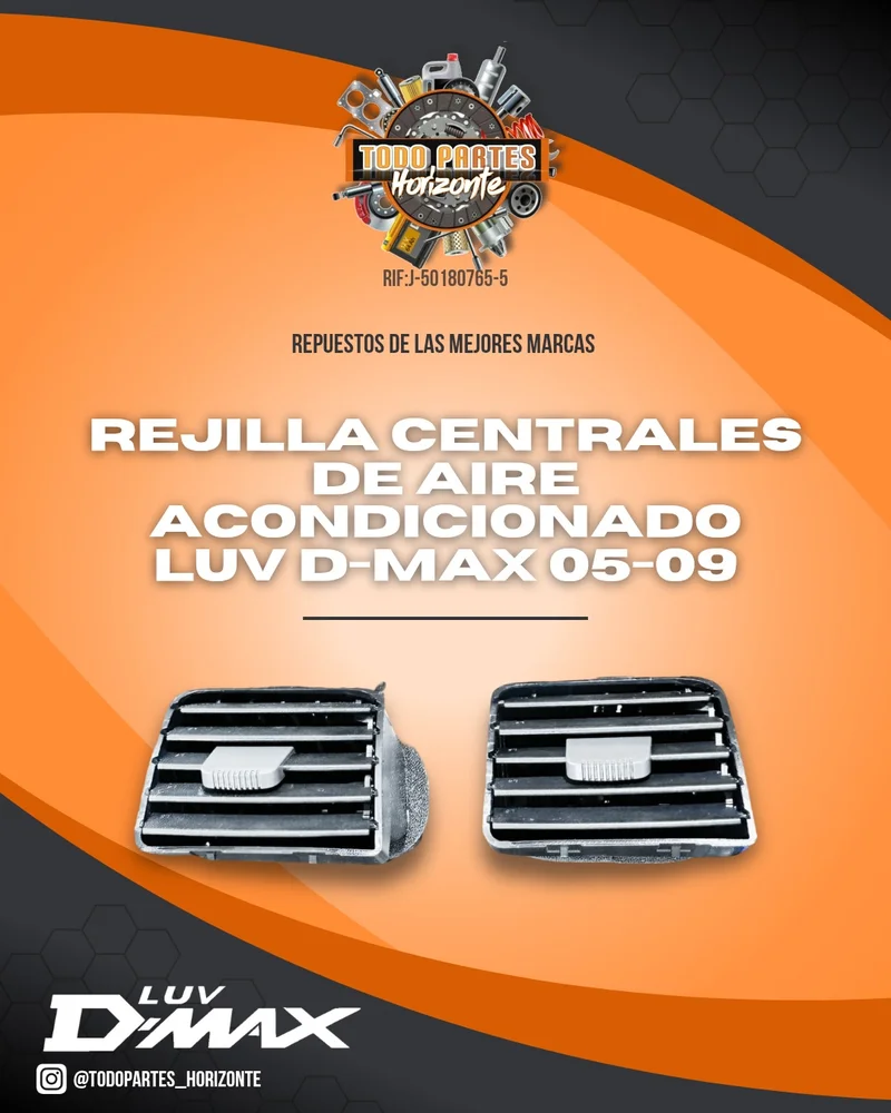 Fotografía de repuesto Rejilla Central Aire Acondicionado Luv Dmax 05-09 original - Todo Partes Horizonte