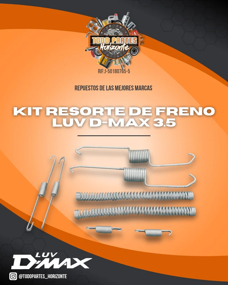 Repuesto RESORTE FRENO LUV DMAX 3.5 original