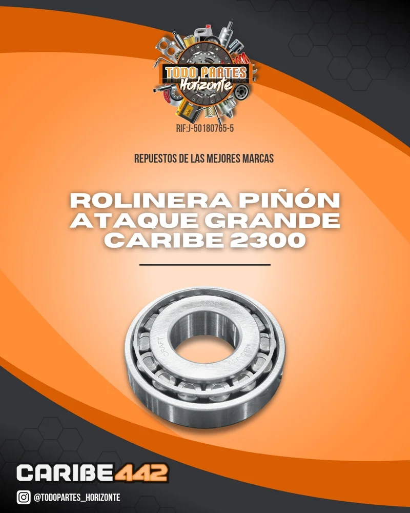 Fotografía de repuesto Rolinera Piñon Ataque Grande Caribe 2.3 original - Todo Partes Horizonte