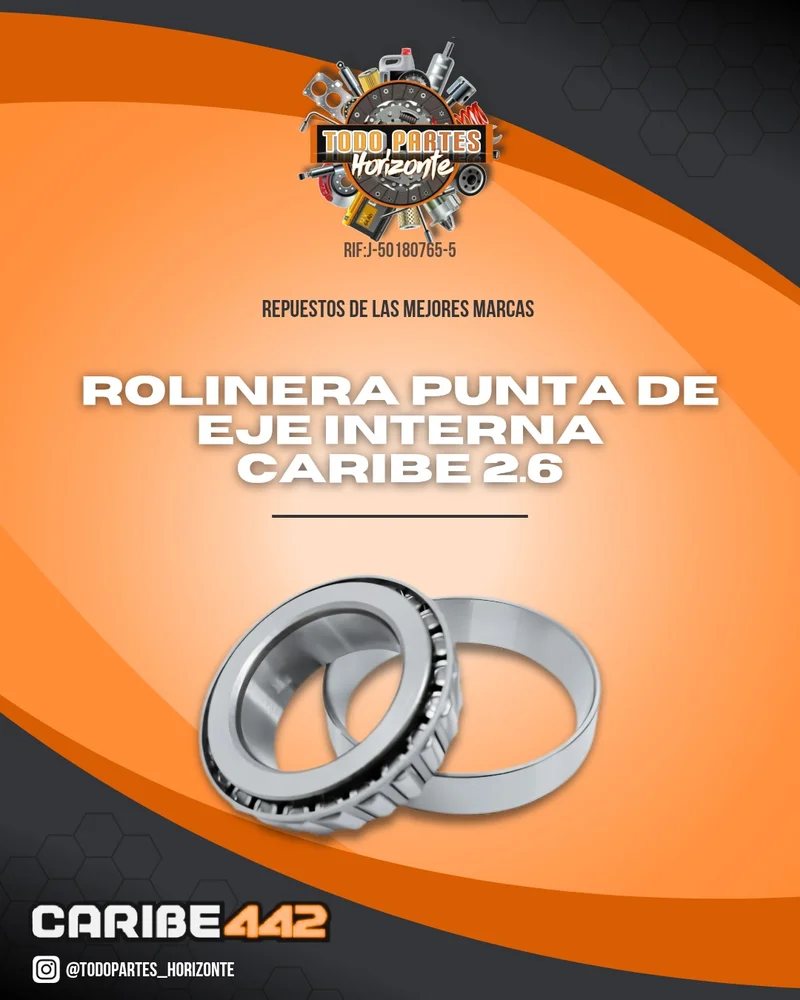 Fotografía de repuesto Rolinera Punta Eje Delantera Caribe 2.6 original - Todo Partes Horizonte