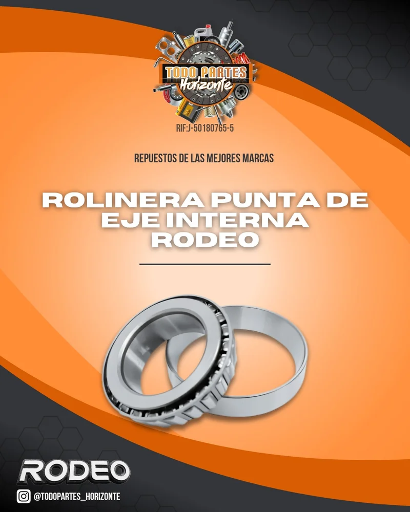 Fotografía de repuesto Rolinera Punta Eje Delantera Rodeo original - Todo Partes Horizonte