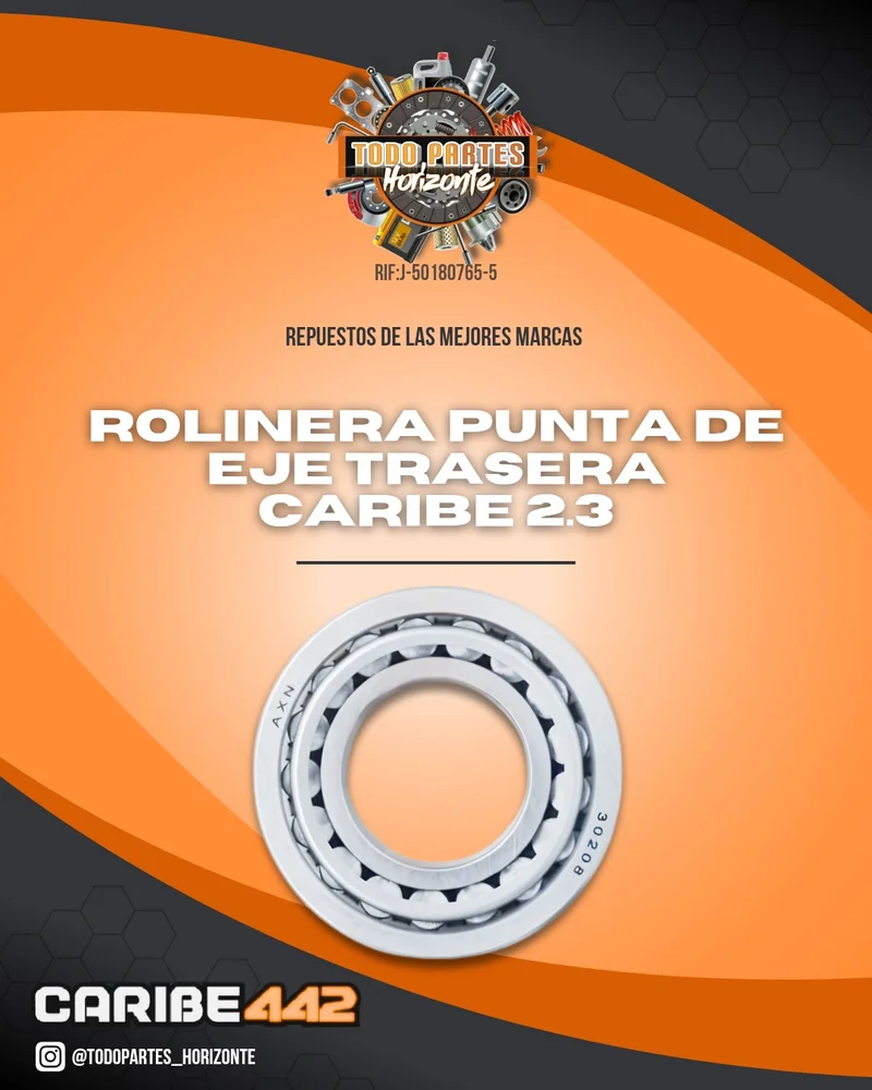 Repuesto ROLINERA PUNTA EJE TRASERA CARIBE 2.3 original