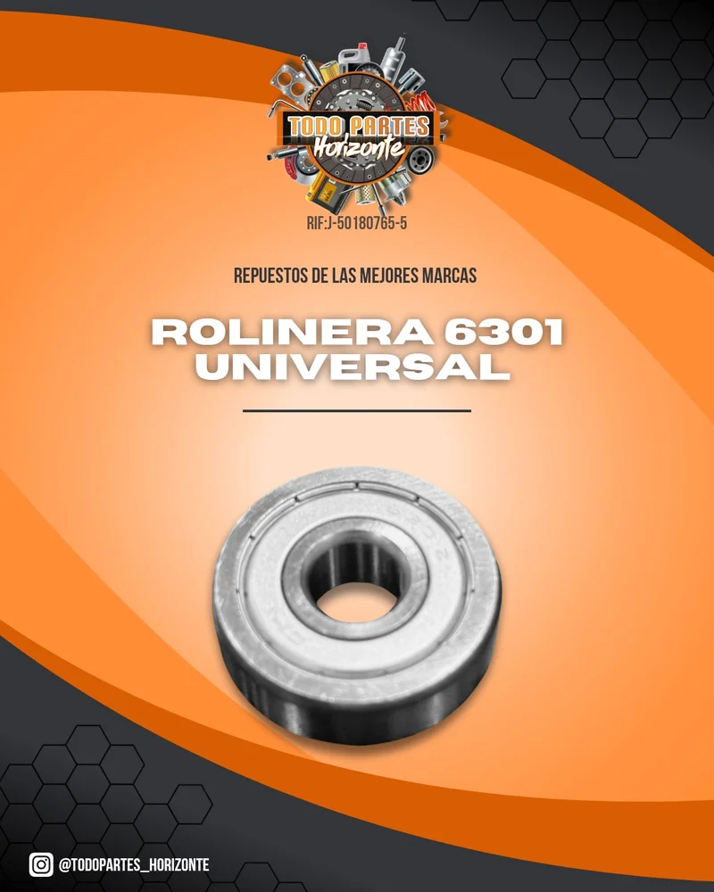 Fotografía de repuesto Rolinera Universal 6301 original - Todo Partes Horizonte