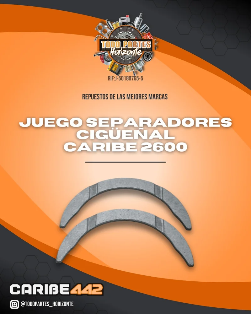 Repuesto SEPARADOR DE CIGUEÑAL / AXIALES CARIBE 2.6 original