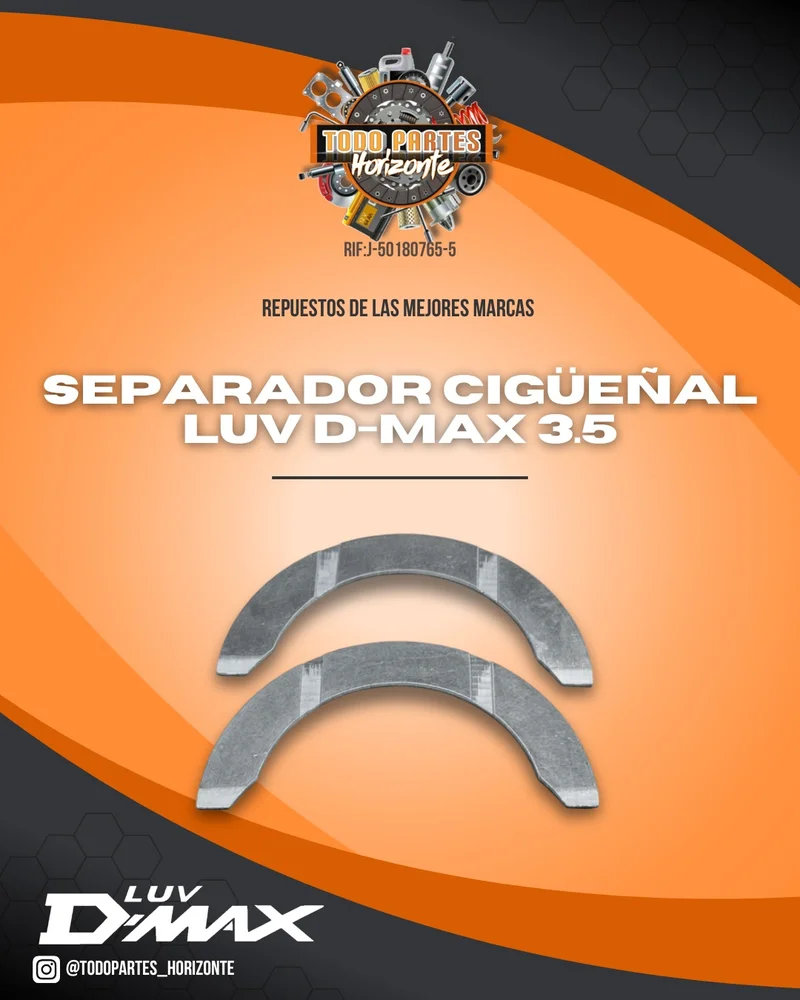 Repuesto SEPARADOR DE CIGUEÑAL / AXIALES LUV DMAX 3.5 original