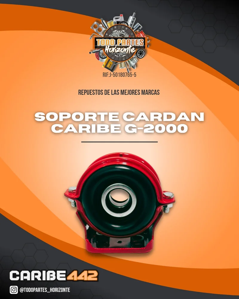 Repuesto SOPORTE CARDAN / CHUMACERA CARIBE G200 original