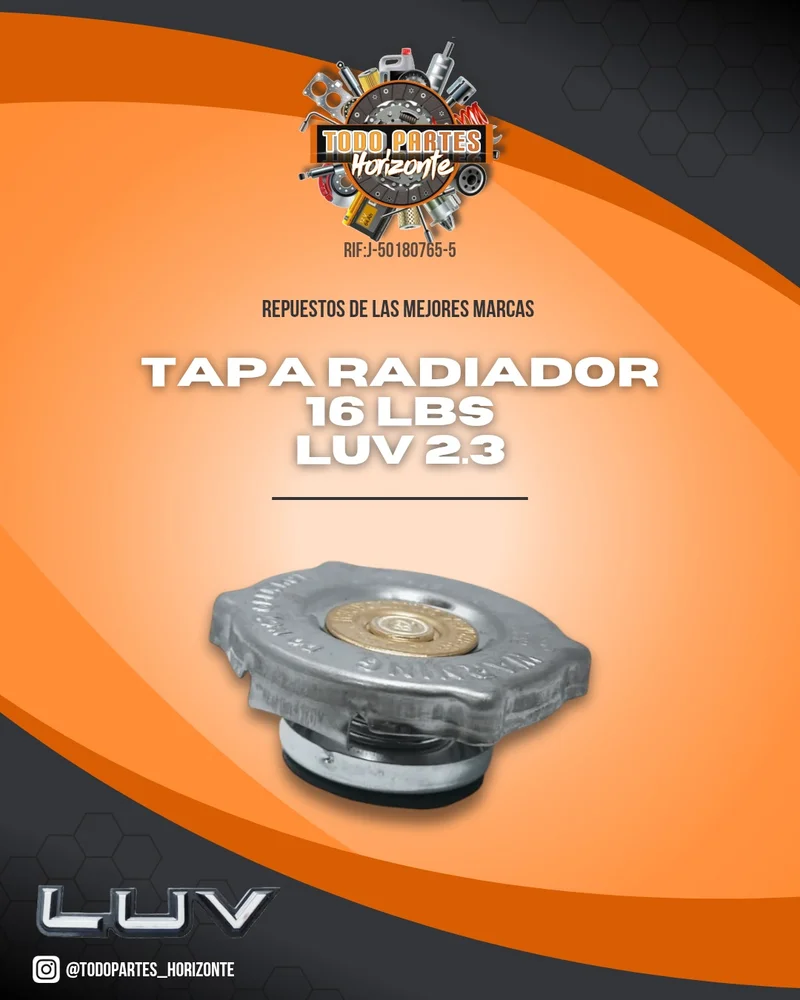 Repuesto TAPA RADIADOR LUV 2.3 original