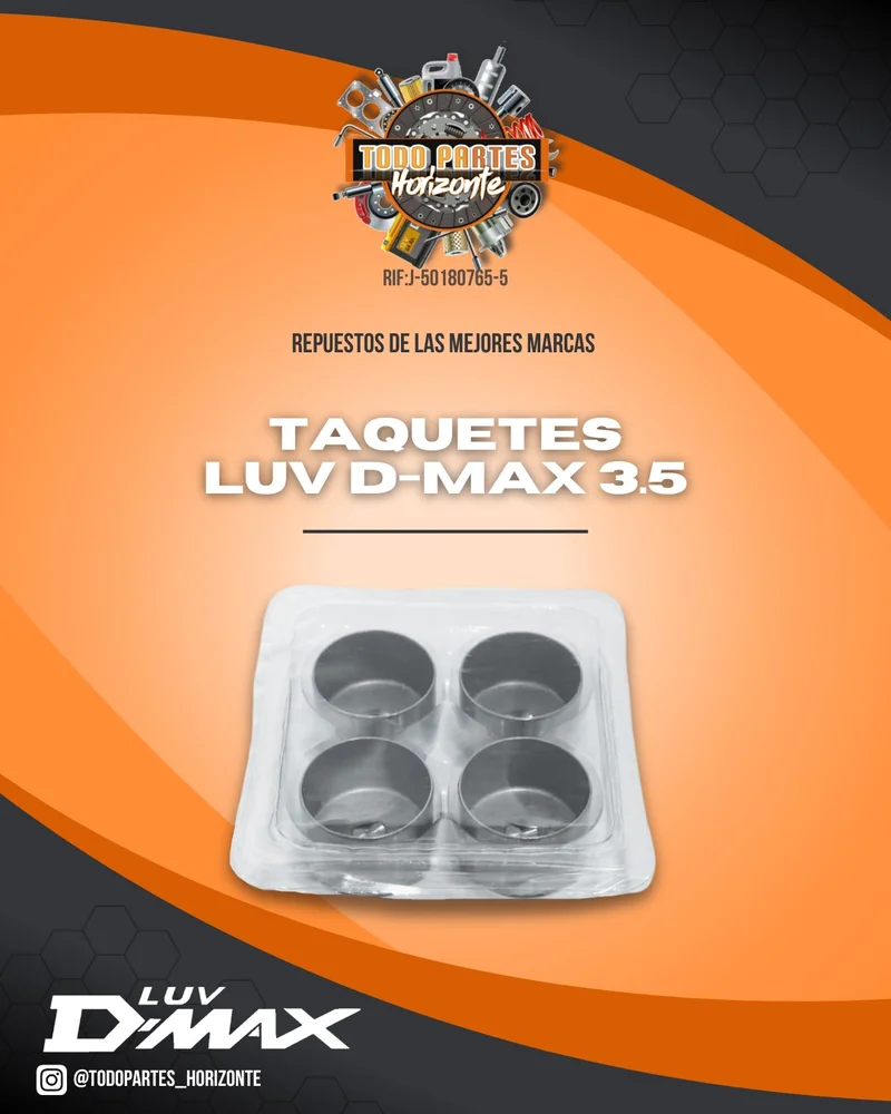 Repuesto TAQUETES LUV DMAX 3.5 original