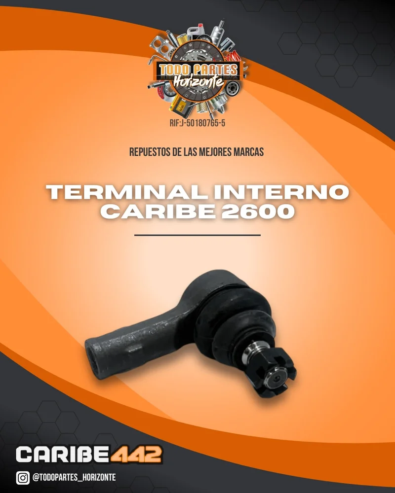 Repuesto TERMINAL INTERNO CARIBE 2.6 original
