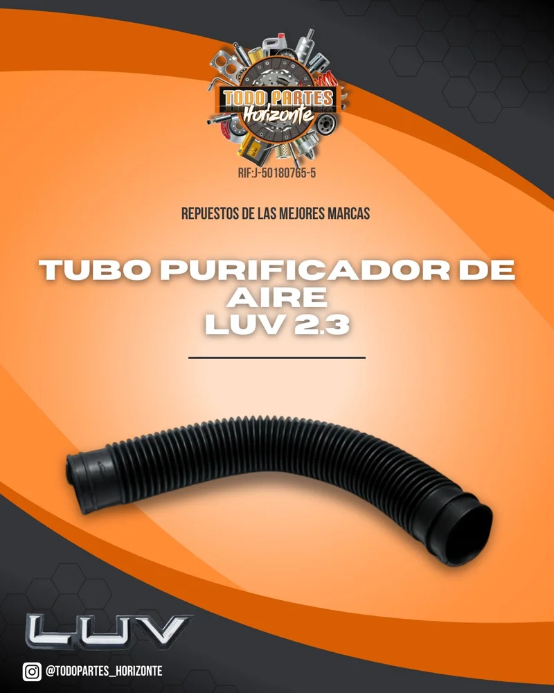 Fotografía de repuesto Tubo Purificador Aire Luv 2.3 original - Todo Partes Horizonte